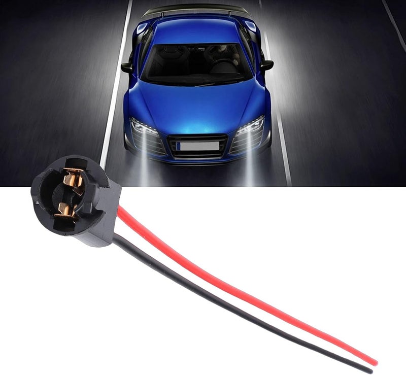Harness Socket, Female Extension Wire Harness Adapter for T10 LED Bulbs, Durable Pre Wired Sockets for 168 175 194 Bulbs Compatible with Various - Image 3