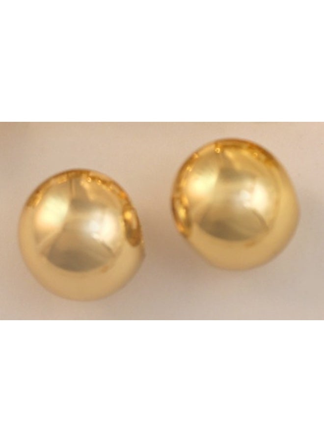 AMETOER 18k Gold Plated High-end Double-sided Women's Non-fading Stainless Steel Polished Ear Clips - Image 4