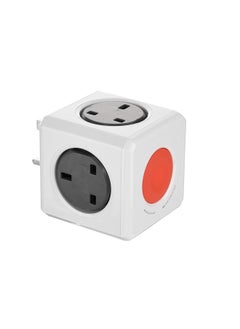 Allocacoc PowerCube Original Remote Set 4 Sockets Grey  - Image 4
