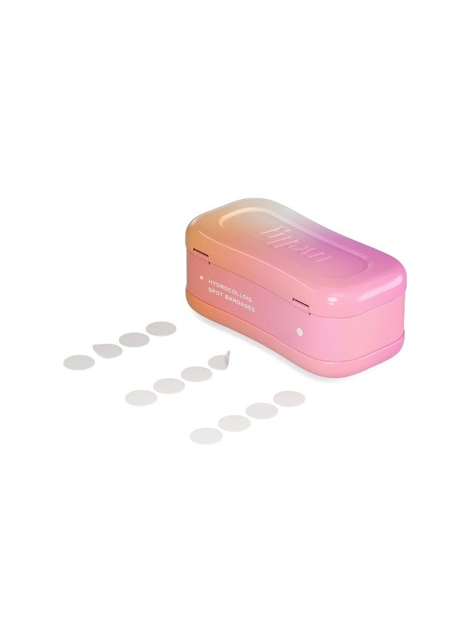 Welly Welly Bandages - Face Savers, Hydrocolloid Acne Blemish Patch, Adhesive, Small Spot Shape, Clear - 36 ct - Image 2