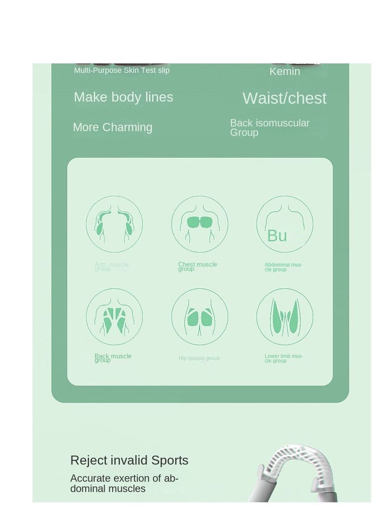 Y&D 2 and 1 Smart Ab Wheel Built-in Chip Accurate Recording  Automatic Rebound Abs Workout Equipment Good Stability Free Thickened Pads Not Hurting the Knees - Image 4