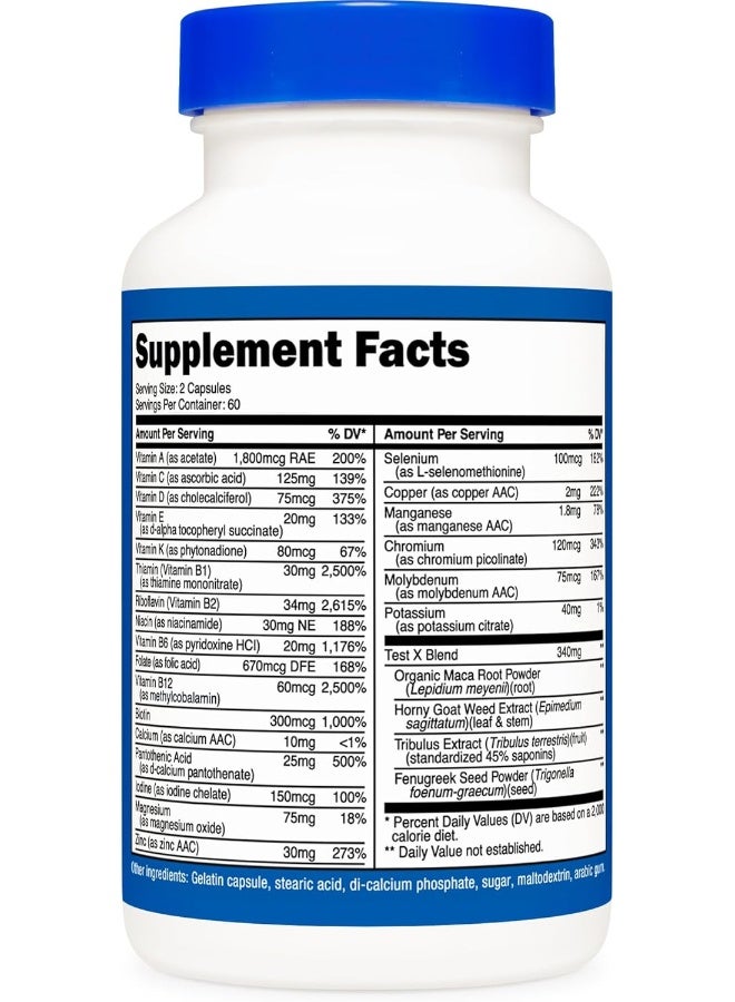 Nutricost Multivitamin For Men 1 Bottle - Image 5