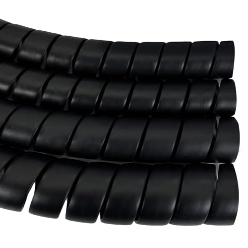 JIAXLTD Spiral Wrap Hose Cable Protector - 1.58" OD x 12' Pre-Cut Lengths-Safe Hose Protector to Avoid Wear and Extend Life for Hydraulic Pneumatic Hoses - Image 4