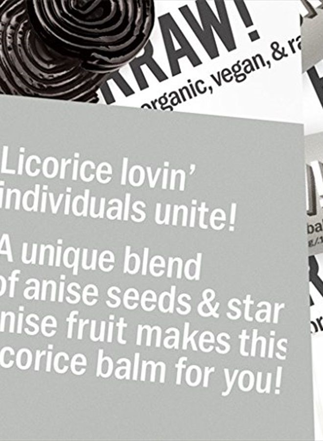 Hurraw! Licorice Lip Balm: Organic, Certified Vegan, Cruelty and Gluten Free. Non-GMO, 100% Natural Ingredients. Bee, Shea, Soy and Palm Free. Made in USA - Image 3