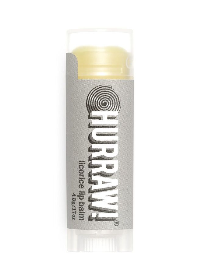 Hurraw! Licorice Lip Balm: Organic, Certified Vegan, Cruelty and Gluten Free. Non-GMO, 100% Natural Ingredients. Bee, Shea, Soy and Palm Free. Made in USA - Image 1