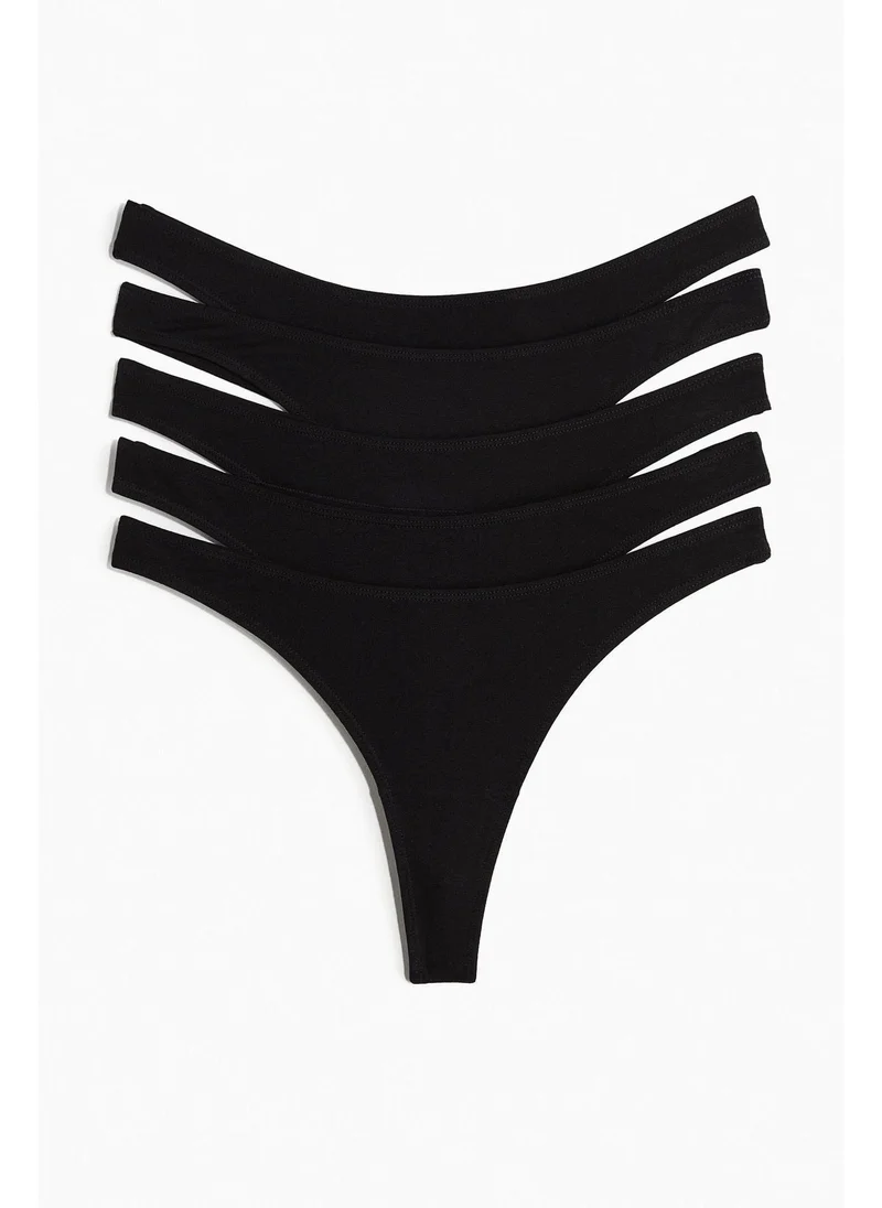 اتش اند ام 5-pack cotton thong briefs