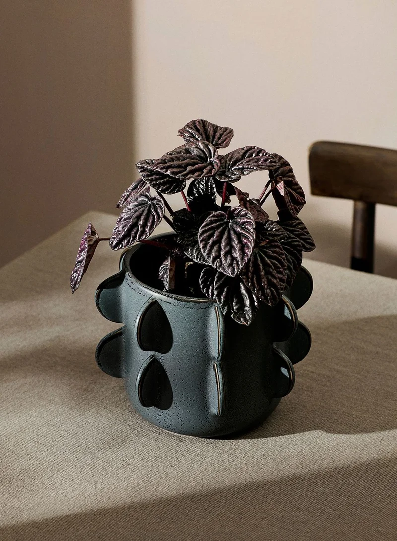 H&M Reactive-Glaze Stoneware Plant Pot