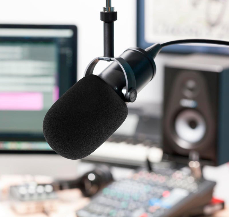 LEFXMOPHY Pop Filter for Samson Q9U / Technologies Q9U Microphone, Windscreen Replacment Mic Foam Cover Asseccories - Image 4