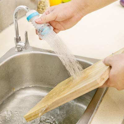 Skvilla Adjustable Rotating Kitchen Sink Tap Extender Faucet | Water Filter Nozzle, Plastic - Image 5