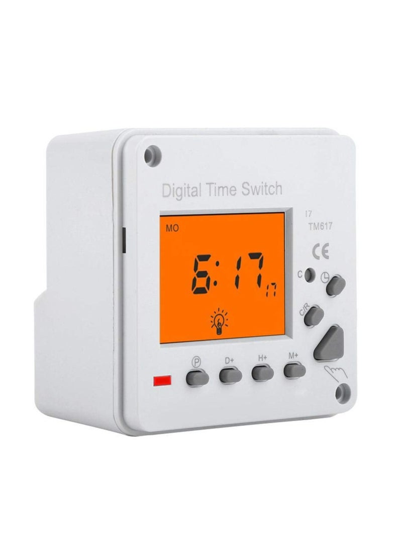 KASTWAVE - Digital Timer Electric Programmable Smart Control Switch Timer with Backlight Display for Household Appliance Advertising Board Road Lamp Neon Light(220v)… - Image 1
