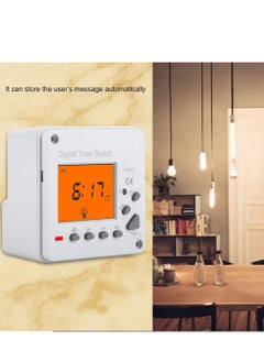 KASTWAVE Digital Timer Electric Programmable Smart Control Switch Timer with Backlight Display for Household Appliance Advertising Board Road Lamp Neon Light(220v)…  - Image 5