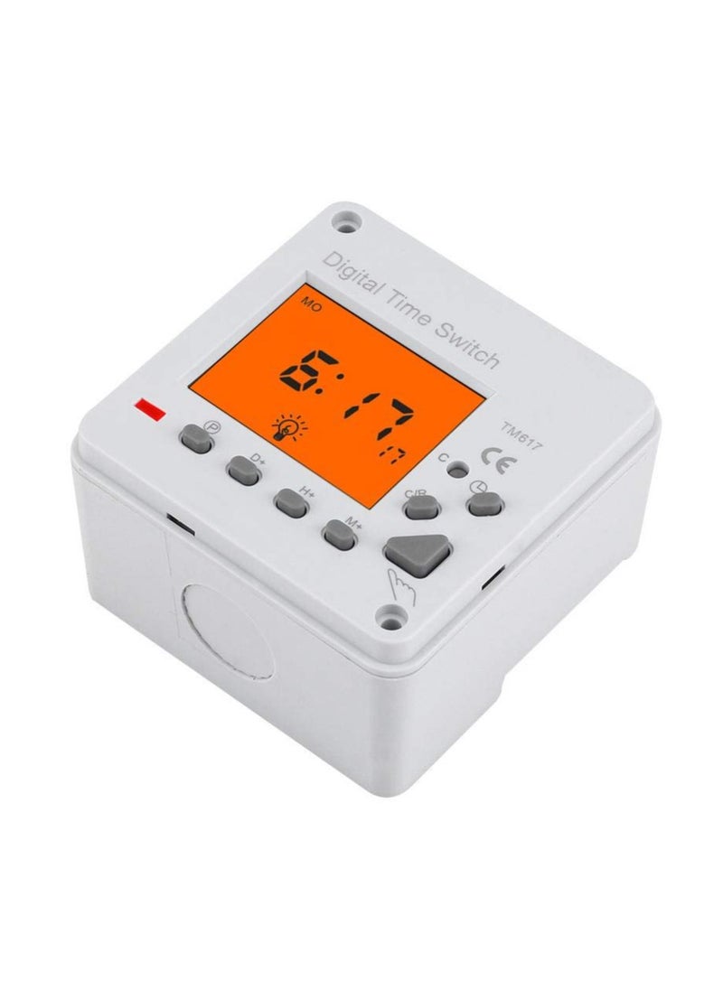 KASTWAVE - Digital Timer Electric Programmable Smart Control Switch Timer with Backlight Display for Household Appliance Advertising Board Road Lamp Neon Light(220v)… - Image 1