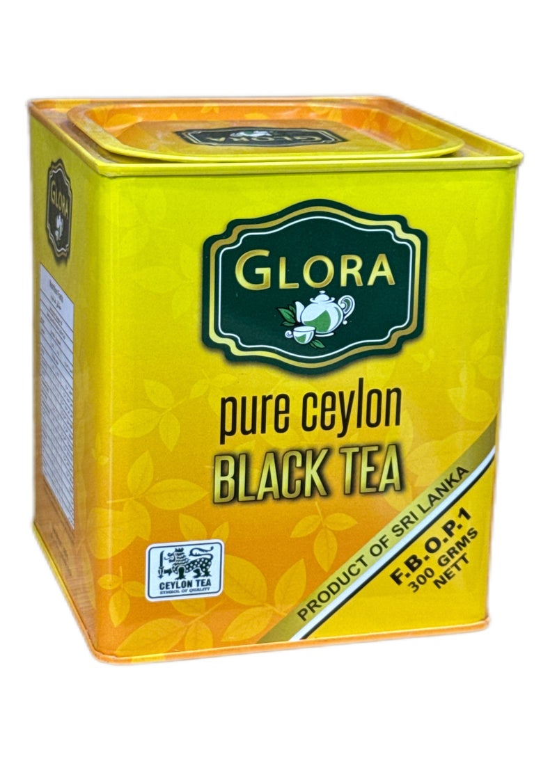GLORA Pure Ceylon Tea 300 gm – Smooth, Full-Bodied Black Tea