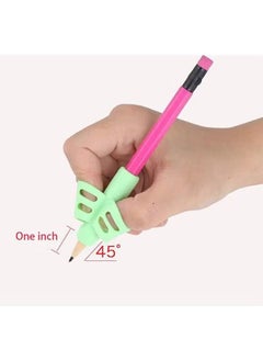 ORiTi ORiTi 3-Piece Adorable Silicone Ring Pencil Grips Set Multicolour  - Image 5