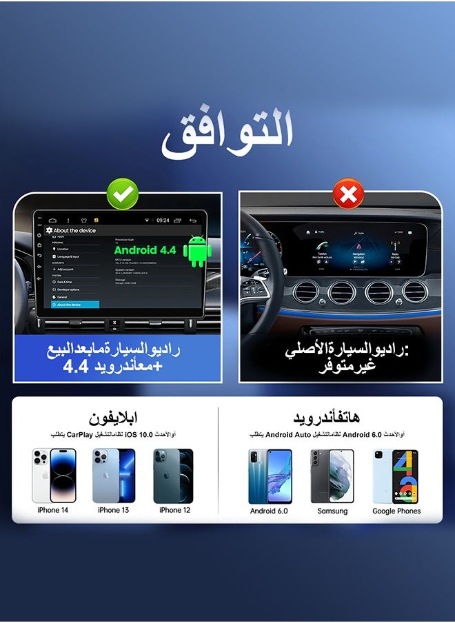 Carlinkit - CCPA Wireless CarPlay Dongle Wireless Android Auto adapter Mirror For Modify Android 4.4 Version or above Screen Car Ariplay Mirroring Dongle Youtube Netflix video GPS Map Siri Google WiFi - Image 1