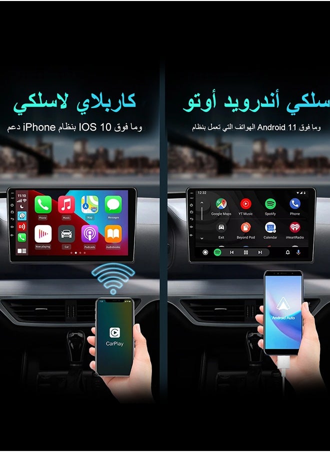 Carlinkit - CCPA Wireless CarPlay Dongle Wireless Android Auto adapter Mirror For Modify Android 4.4 Version or above Screen Car Ariplay Mirroring Dongle Youtube Netflix video GPS Map Siri Google WiFi - Image 1