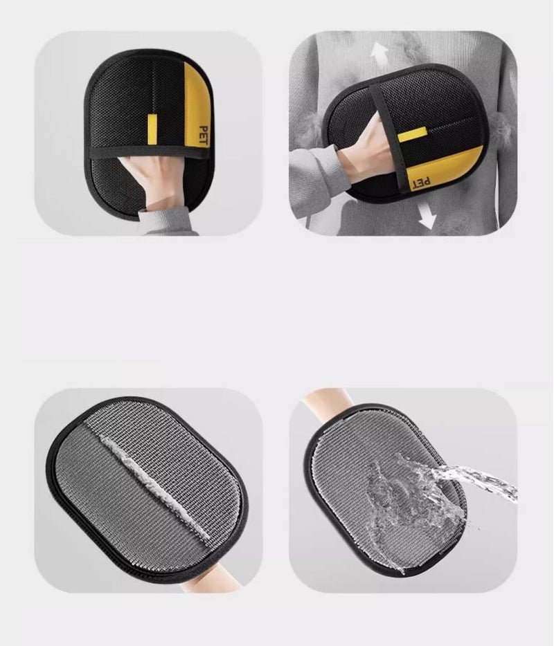 Pet Hair Remover Glove - Reusable Lint & Fur Removal Brush for Furniture, Upholstery, Bedding, and Clothing - Image 5