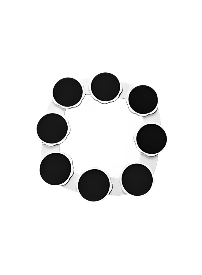 Compact Rotating Dining Table Tray, 85.5 x 85.5 cm, for Dinner & Kitchen Use - Image 2
