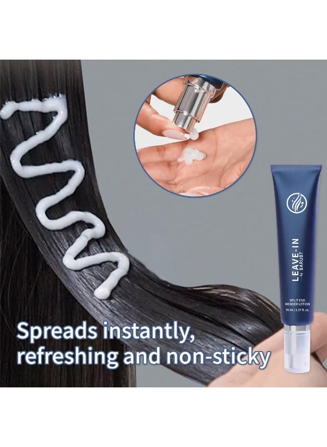 باروبت سيروم ترميم الأطراف المتقصفة الخفيف الوزن مع حبيبات إعادة الشباب المبتكرة، يعيد إصلاح الأطراف المتقصفة على الفور ويترك الشعر بمظهر أكثر صحة. الوزن الصافي 70 مل. - Image 4