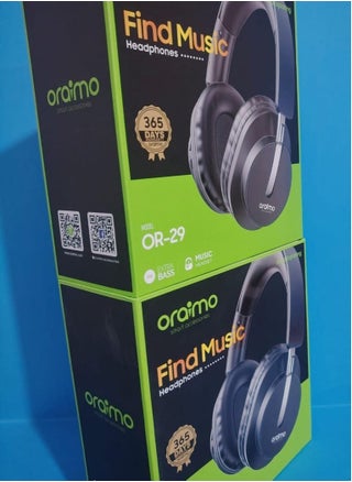 Oraimo Headphones, powerful and clear sound that give you a great wireless experience, Bluetooth 5.0, up to 20 hours, black, OR-29 - pzsku/Z85A13F561F8ACD2C2A93Z/45/_/1734326294/7f1bd695-c8ed-4d62-9667-72a1e0bc2dd2