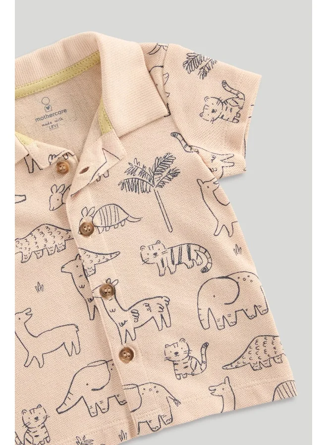 مذركير Polo Shirt and Shorts Set