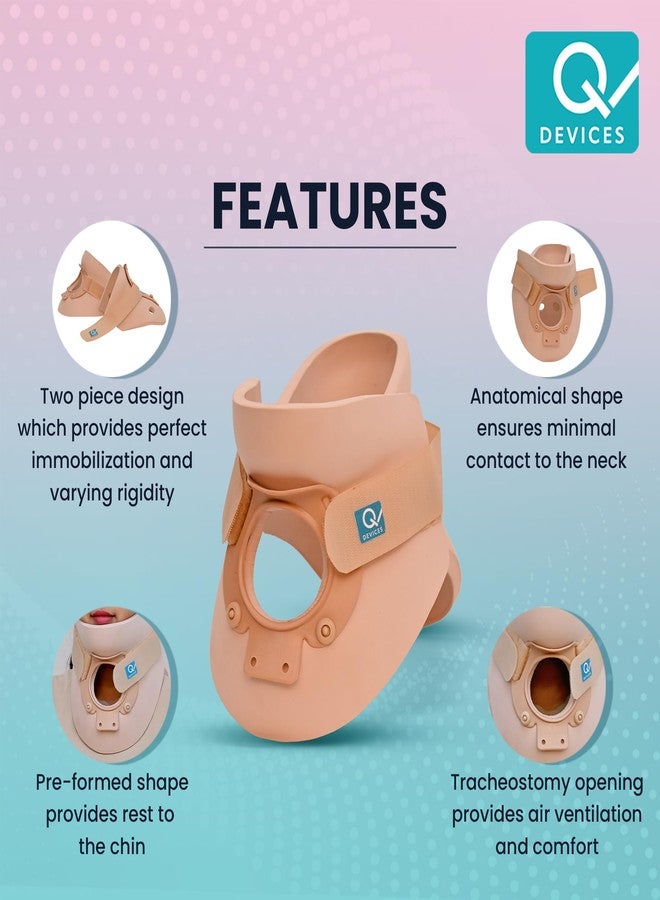 Q DEVICES Philadelphia Cervical Collar, For Cervical & Neck Support, Size (M) - Image 2