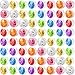 Flahard 56 Pcs Colorful Light up Yo Yo Ball Bulk LED Responsive Ball Auto Return Bearing Balls for Kids Beginner Birthday Classroom Bag Fillers Prizes Gifts 8 Colors - Image 2