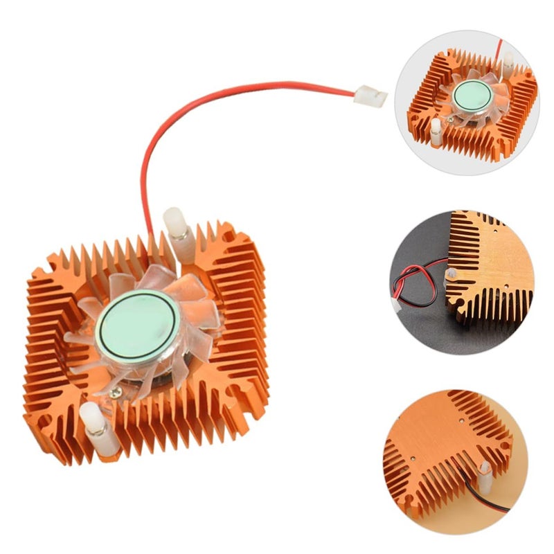 مبرد GPU 12V هادئ مع مشعاع مناسب لأجهزة الكمبيوتر المخصصة للألعاب العالية الأداء - Image 5