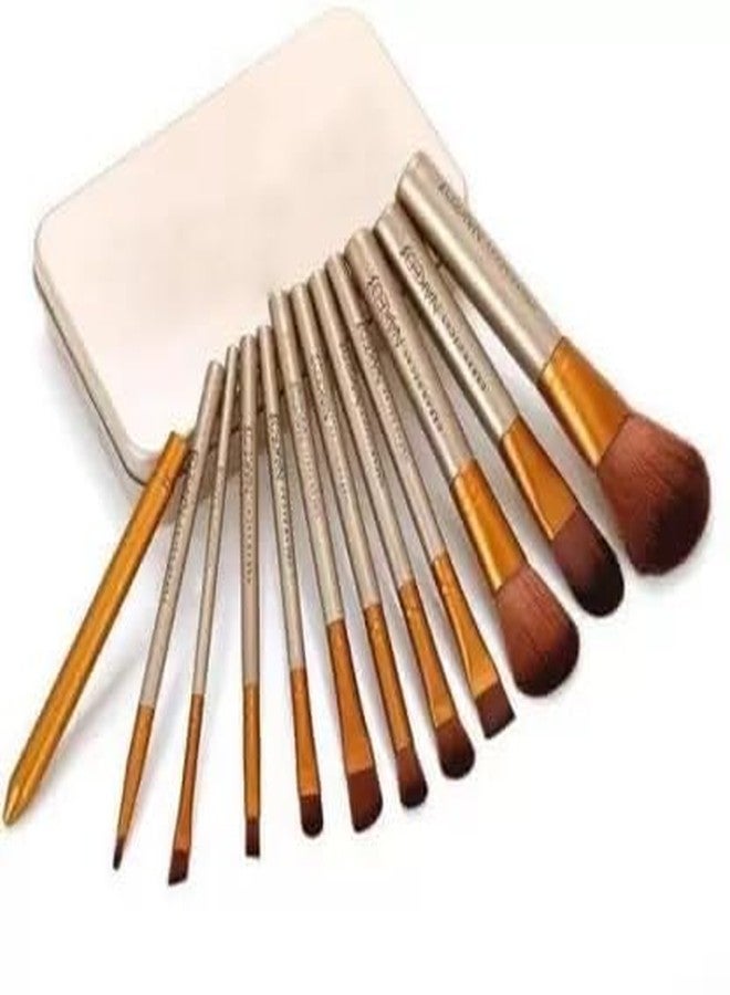 ZemGlam Makeup kit 6155 & 12pc Makeup Brush Set For Women and Girls (Multiclour) - Image 4