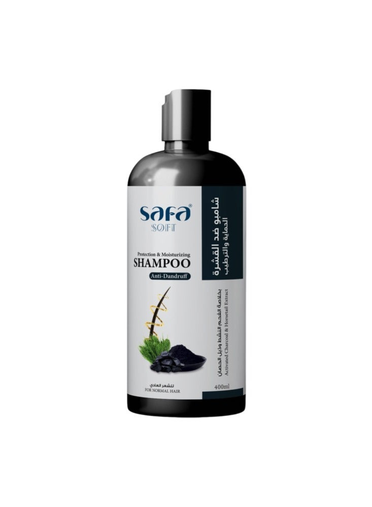 Safa Activated Charcoal And Horsetail Shampoo 400 grams