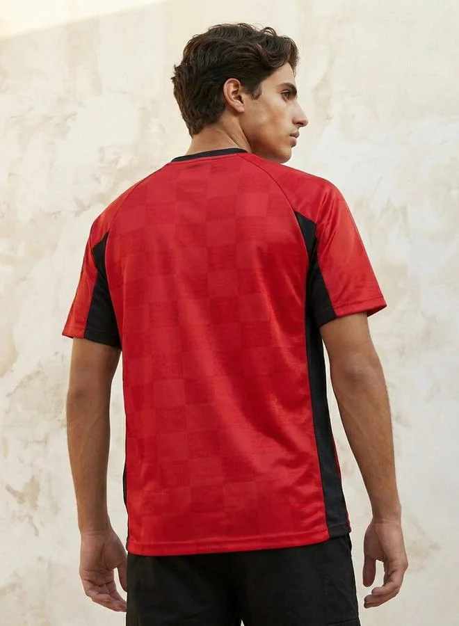 Splash Active  Men FIFA 26 Spain Print Raglan Sleeve T shirt for Men | Best Price UAE