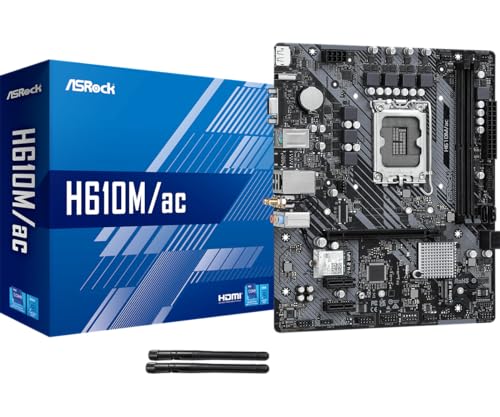 ASRock H610M/AC Supports 13th Gen & 12th Gen and Next gen Intel® Core™ Processors (LGA1700) - Image 5