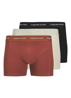 JACK & JONES 3 Pack Jacvesterbro Solid Boxers  - Image 1