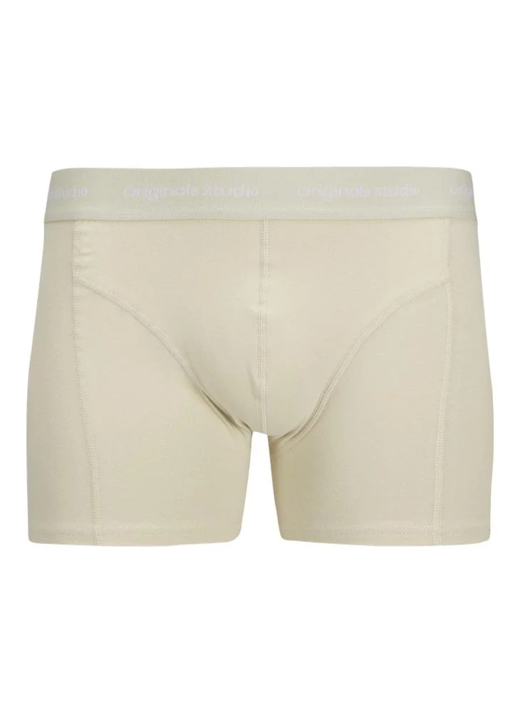 JACK & JONES 3 Pack Jacvesterbro Solid Boxers