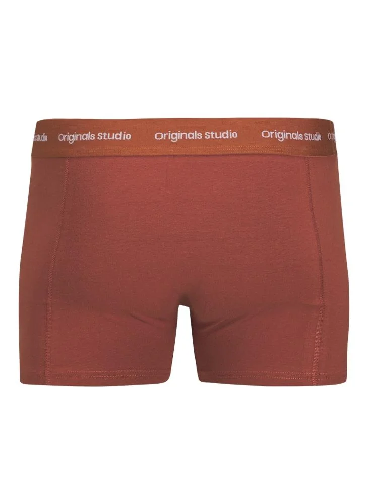JACK & JONES 3 Pack Jacvesterbro Solid Boxers
