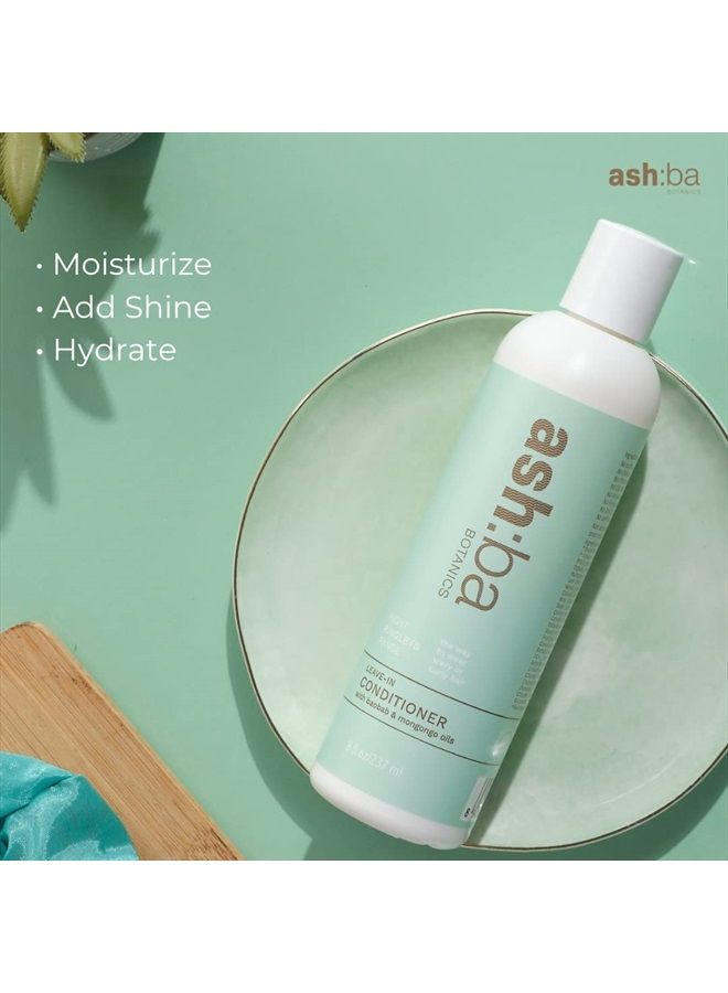 Ashba Botanics بلسم للشعر المجعد والمتموج (237 مل) | يرطب، ويغذي، ويحمي الشعر، ويعزز اللمعان، ويقلل التجاعيد مع مستخلص إكليل الجبل | للرجال والنساء | خالي من البارابين والسيليكون - Image 2