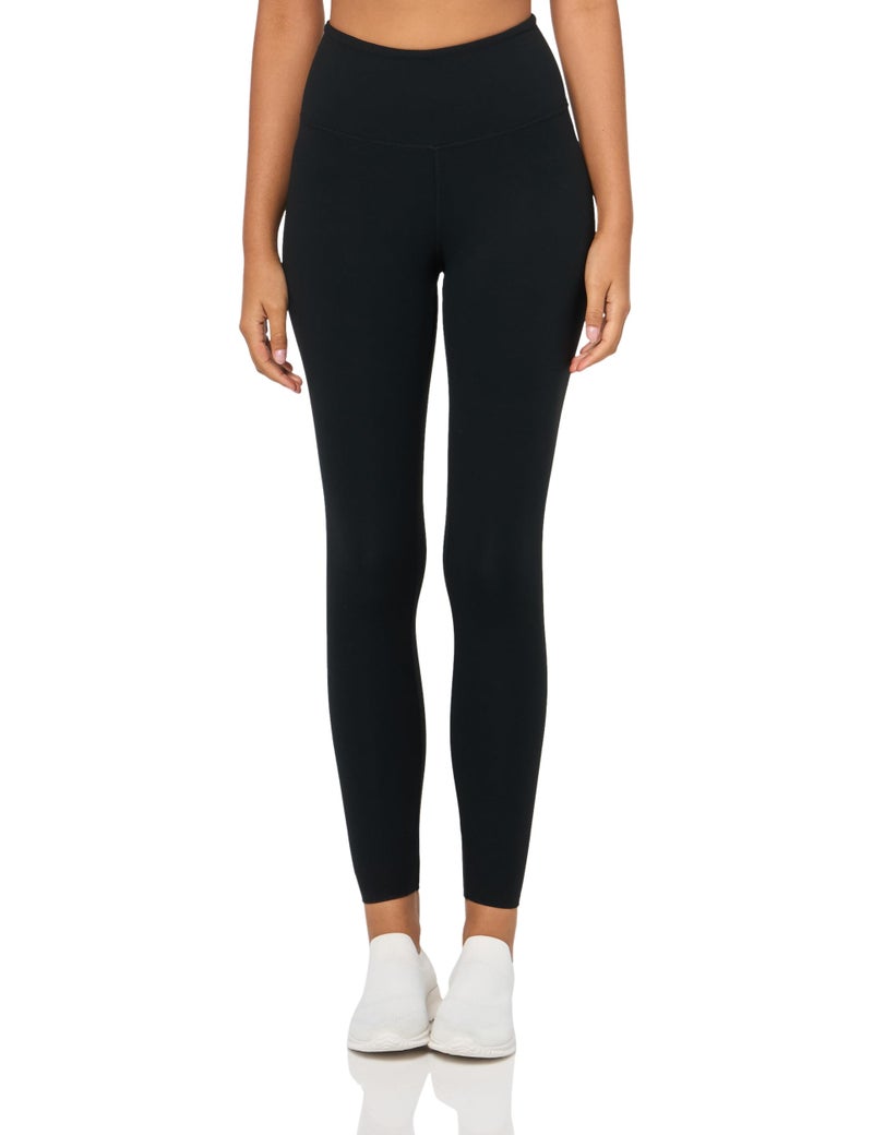 Danskin Women's Performance Nylon High Rise Ankle Legging, Black Salt, Small - Image 5
