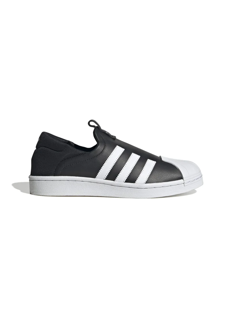 اديداس adidas SUPERSTAR SLIP ON Black Originals Kids Shoes