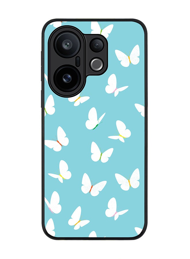 Stylizedd For vivo X200 FE / S30 Pro mini Case,Slim fit Camera Protection, Shockproof Thin Phone cover  - Fluttering Butterfly