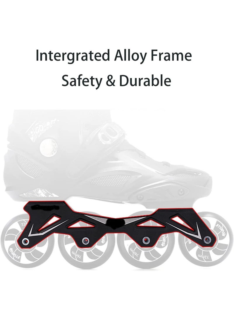 Skating Shoes Professional Single Row Roller Blades Speed Skate Shoes