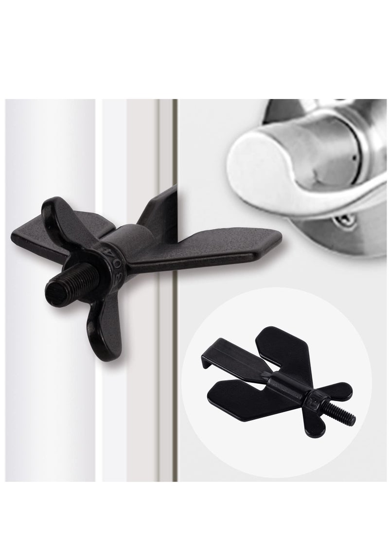 SYOSI Portable Door Lock, Home Security Door Locker Travel Lockdown Locks for Additional Safety and Privacy Security Devices for Traveling Hotel Home Apartment College(1 Pack)  - Image 1