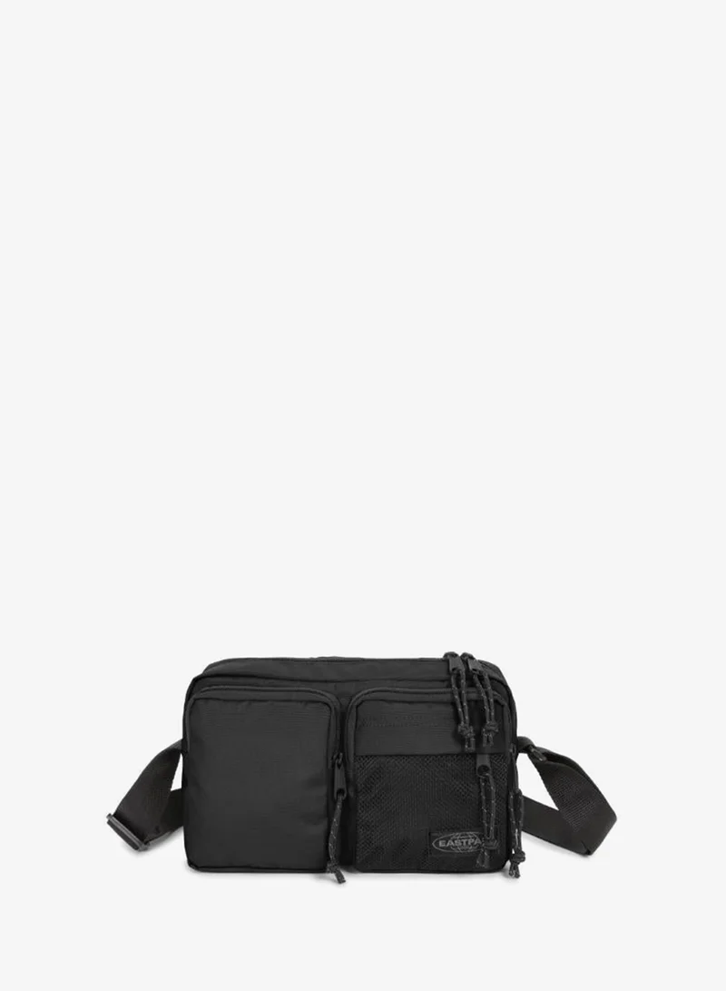 ايستباك Double Cros Black Large waistbag - EK0A5BIU0081