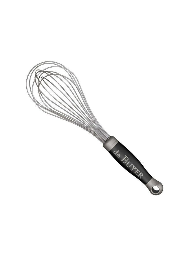 De Buyer 2610.3 Goma Whisk Stainless Steel Wires Plastic Handle, 30 cm Long - Image 1