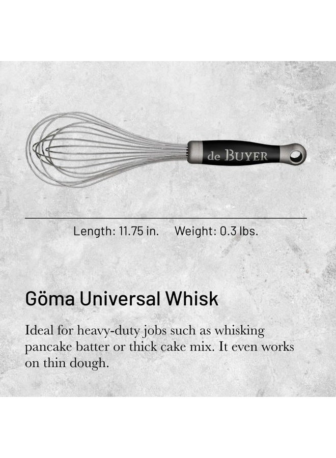 De Buyer 2610.3 Goma Whisk Stainless Steel Wires Plastic Handle, 30 cm Long - Image 2