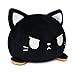 TeeTurtle Reversible Cat Plushie 4Inch Black Pumpkin TwoSided Flip Plush Toy with Embroidered Details Cute Mini Collectible Plush for Kids Teens and Adults - Image 3