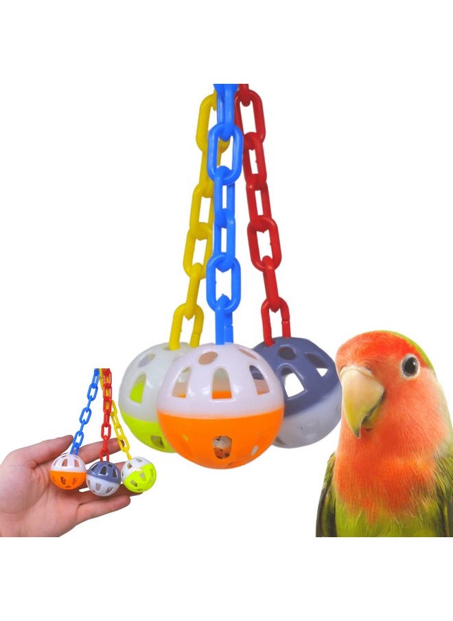 بونكا بيرد تويز - لعبة قفص الببغاء المصنوعة من البلاستيك الملونة الصاخبة من Bonka Bird Toys 1467، لعبة الببغاء الصغير والببغاء البادجي والسلالات المماثلة - Image 1