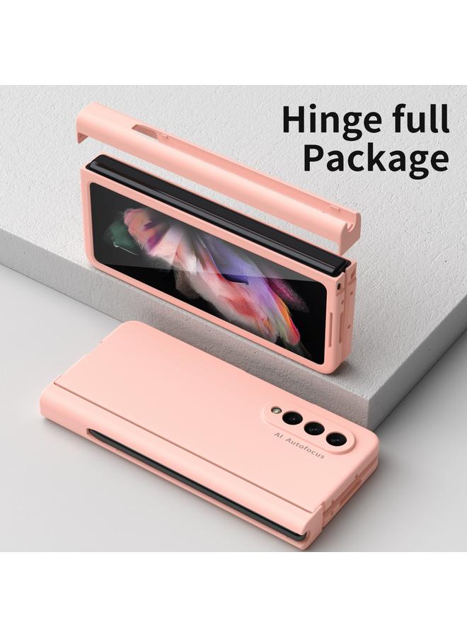 اس-توب جراب لهاتف Samsung Galaxy Z Fold3 5G Macaron Hinge مع قلم ستايلس وإصدار قابل للطي وفيلم واقٍ - Image 5