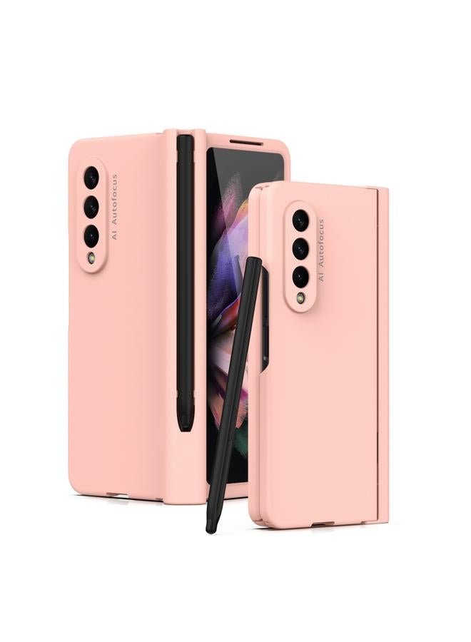 اس-توب جراب لهاتف Samsung Galaxy Z Fold3 5G Macaron Hinge مع قلم ستايلس وإصدار قابل للطي وفيلم واقٍ - Image 1