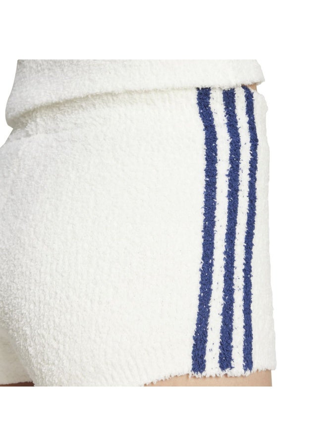 Adidas adidas KNIT SHORT White Originals Women SHORTS  - Image 5