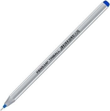 Pensan Ballpoint Pen 3 Pieces Blue Blue Ballpoint Pen Triball 1.0mm 1003 - Image 4